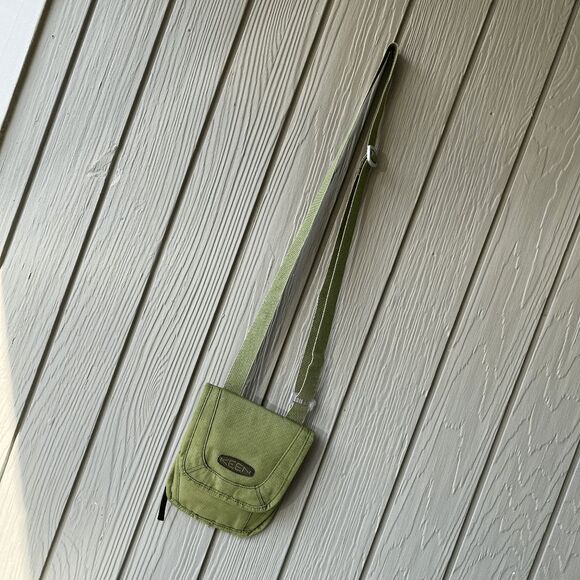 Keen Hybrid Transport Crossbody Bag Green Travel Utility VTG Outdoor - Picture 4 of 10